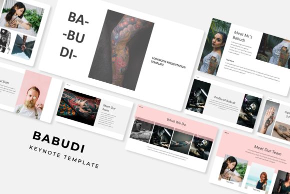Babudi Keynote Template: A Premier Design Asset