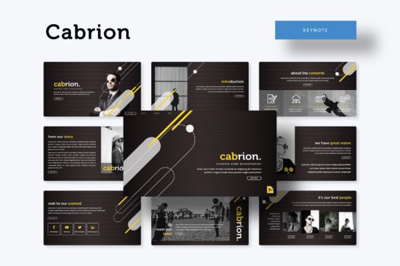 Cabrion Keynote Template: A Powerful Presentation Design Toolkit