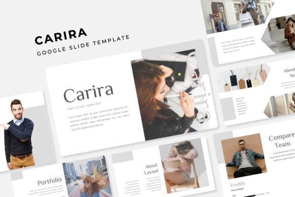 Carira Google Slide Template: Modern Design for Professionals