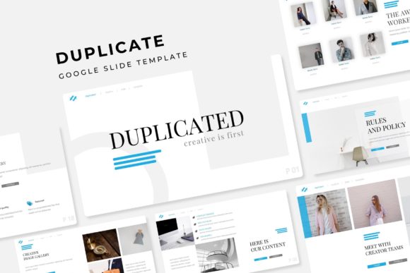 Duplicated Google Slide Template: A Versatile Presentation Toolkit