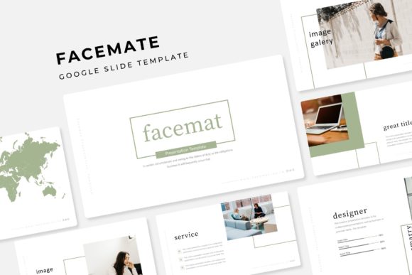 Facemate Google Slide Template: A Modern Design Solution