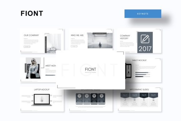 Fiont Keynote Template: 150+ Slides for Impactful Presentations