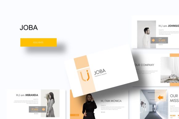 Joba Google Slide Template: A Versatile Design Asset