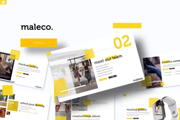 Maleco Google Slide Template: A Premium Design Asset