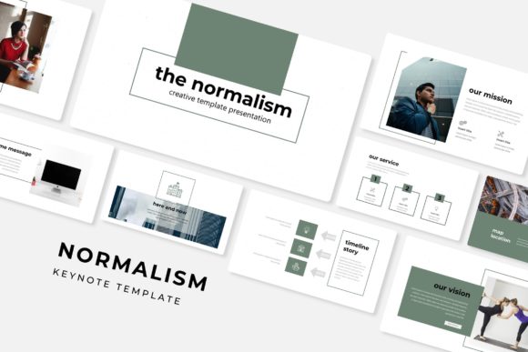 Normalism Keynote Template: Elevate Your Presentations