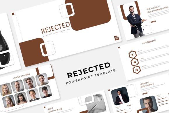 Rejected Power Point Template: Creative Features & Design Flexibility